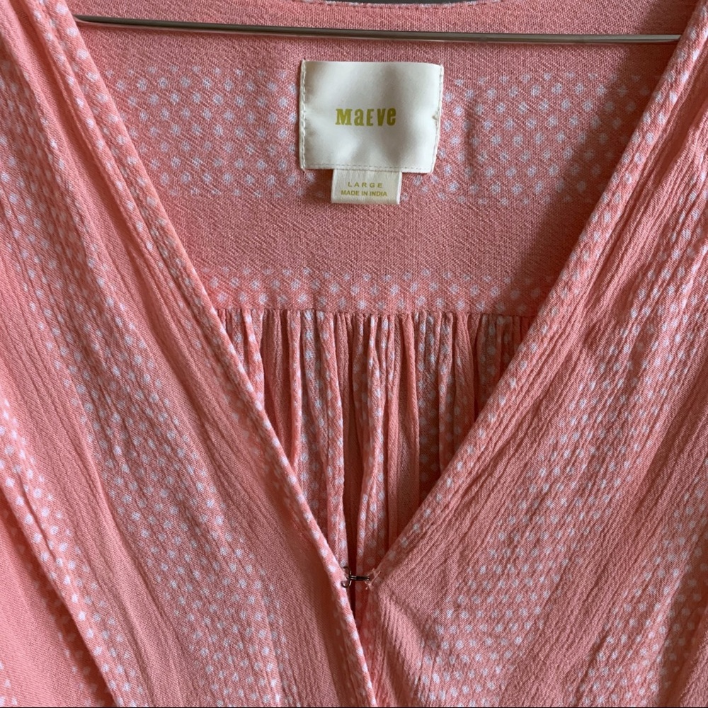 Maeve {Anthropologie} Nell Wrap Top - Picture 6 of 6